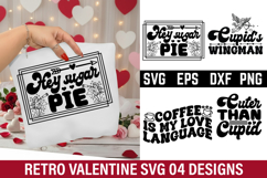 Retro Valentine's Day Design - Coffee is my love language Product Image 1
