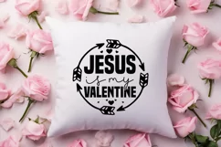 Jesus is my valentine SVG, Valentine's Day SVG Product Image 2