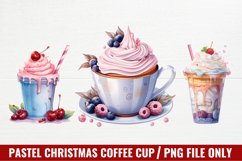 Magical Christmas Celebration Clipart, Christmas Clipart Product Image 1