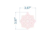 Christmas Tree Toy SVG laser cut file for Glowforge Product Image 2