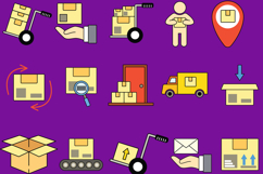 Delivery Package Illustration Pack Product Image 2