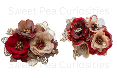 Tags, Flowers, Label, Ephemera, PNG, Junk Journal, clipart Product Image 2