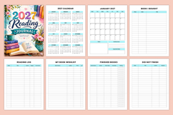 2027 Reading Journal | Book Tracker, Reading Log &amp; Book Product Image 2