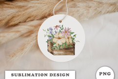 Watercolor Garden sublimation PNG Product Image 2
