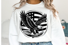 USA Eagle Svg Design | Svg Cut Files | Shirt Svg Product Image 2