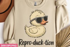 Repro duck tion PNG, Funny Duck Sublimation PNG Product Image 1