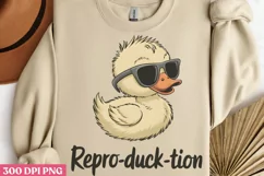 Repro duck tion PNG, Funny Duck Sublimation PNG Product Image 1