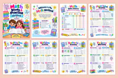 Math Study & Practice Workbook Kdp interiors Product Image 2
