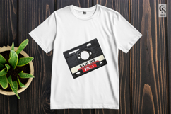 Retro Game Cassette Tape Clipart Sublimation PNG Product Image 2
