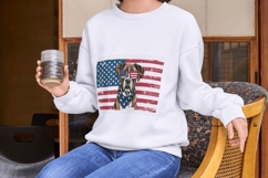Patriotic Dog Sublimation PNG Bundle Product Image 2