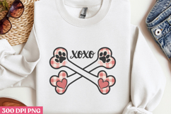 Xoxo PNG, Valentine Dog Sublimation PNG Product Image 2