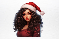 Christmas Fashion Girl Sublimation PNG Product Image 2