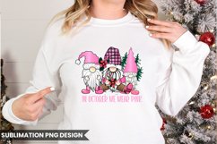 In October We Wear Pink |Christmas Sublimation Product Image 3
