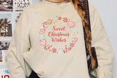 Sweet Christmas Wishes Sublimation, Christmas Png Product Image 2