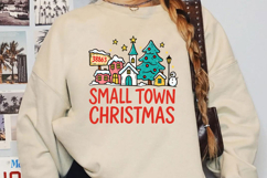 Small Town Christmas Sublimation, Christmas Png Product Image 2