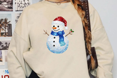 Cute Snowman Sublimation, Christmas Png Product Image 4