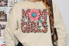 Leopard Mom Girls Sublimation, Retro Mama Png Product Image 2