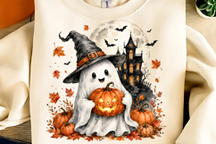 Trending Halloween PNG, Spooky Season PNG, Cute Pumpkin PNG Product Image 2