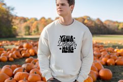 Gildan 18000 Black Mockup, Halloween Gildan 18000 Mockup Product Image 1