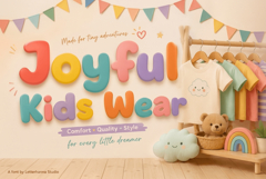 Cutepunch Font: A Bold, Bubbly Cute Font for Playful Designs Product Image 4