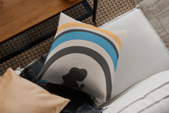 Mother and Baby Rainbow Three Size Embroidery Design Product Image 3