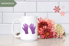 Hand Drawn Rubber Gloves Illustration, Rubber Gloves PNG Product Image 2