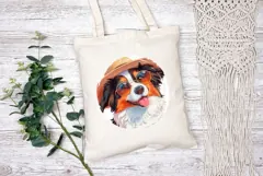 Summer Mountain Dog PNG, Funny Mountain Dog Print Product Image 2