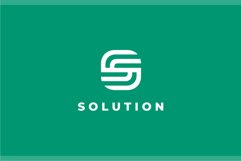 Letter S round logo design vector template Product Image 2