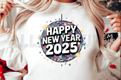 New Year 2025 Sublimation PNG, Celebration New Year PNG Product Image 2