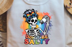 Retro Sarcastic Skeleton Sublimation Design Product Image 1