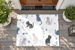 Outdoor entryway rug mockup Product Image 3