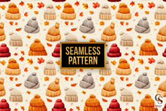 Autumn Cozy Knits Digital Paper Product Image 2