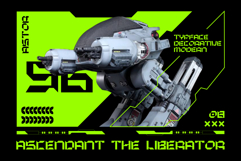 ASTOR - Futuristic Display Font Product Image 2