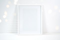 Bokeh Party Vertical Picture Frame Styled Stock Mockup Photo Product Image 2
