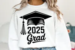 2025 Grad svg | Graduation Svg | Shirt Svg Product Image 1