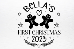 Baby Christmas Ornaments SVG Product Image 2