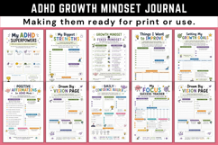 ADHD Growth Mindset Journal Product Image 2