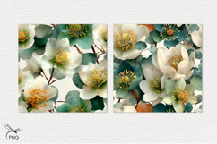 Floral digital paper, seamless pattern Product Image 2