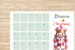 Christmas advent calendar, Christmas countdown, Nutcracker Product Image 3