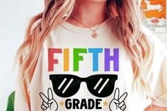 Fifth Grade 2025 SVG, Graduation SVG, 5th Grade Shirt, PNG Product Image 2