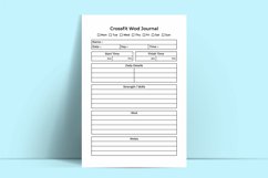 CrossFit Planner KDP Interior Vector Product Image 2