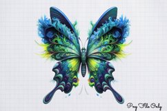 Smoke Butterflies Clipart PNG Product Image 1