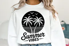 Summer Vibes svg | Summer Svg | Shirt Svg Product Image 1