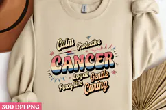 Cancer PNG, Zodiac Graffiti Sublimation PNG Product Image 3