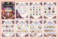 Crystal Grids & Energy Workbook Kdp interiors Product Image 2