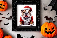 Cute Christmas Dog Sublimation Clipart, Cute Christmas Dog Product Image 2