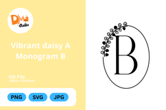 Vibrant Daisy Monogram Mark Product Image 1