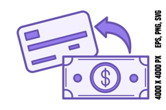 Colored Cashback Icon Product Image 1
