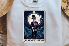 Funny Skeleton Tarot Card, The midnight skeleton tarot card Product Image 1