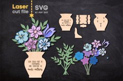 Mother's Day laser cut files SVG for Glowforge, Cricut Product Image 2